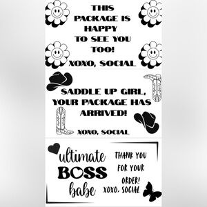 250 CUSTOM STICKERS!